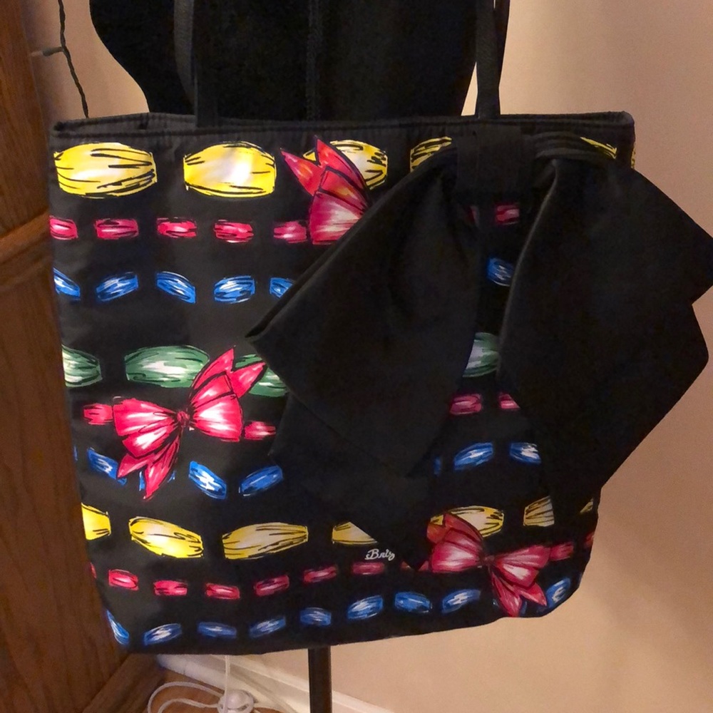 Brighton bow Tote Bag - bright and cheerful 😃